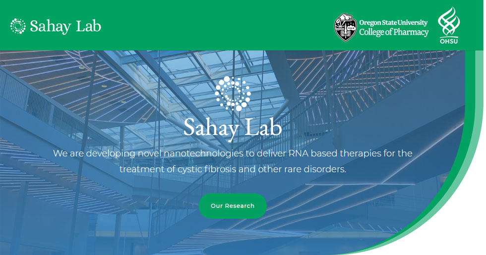 Sahid Lab Sahay Lab Research Projects | Sahay Lab